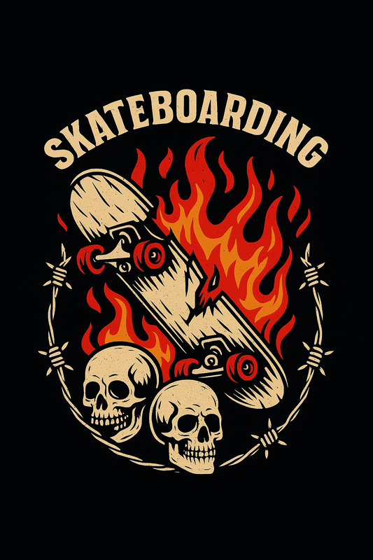 Skateboarding Tee