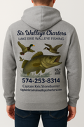 Sir Walleye Charters Pull over Hooded Sweatshirt